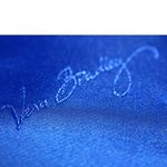 Vera Bradley  Kiss & Snap Canterberry Cobolt Blue Multi Section Clutch Purse Photo 4