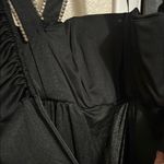 Black Sequin Sheath Cocktail Dress Size 8 Photo 6