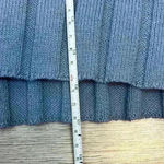 Aeropostale Blue Ribbed Button Front Cropped Top Size L NWT Photo 10