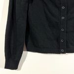 LNA LPA Black Off The Shoulder Cardigan Sweater Photo 4