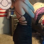 black hoco dress Size XS Photo 1