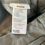Paige Rianne High Waist Cuffed Jeans Reseda Green size 26 Photo 9