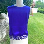 Soulmates  Silk Sleeveless Blouse Photo 4