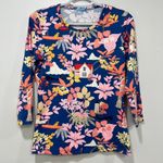 J. McLaughlin  Signature Top Small NWT $168 Catalina Scoop Along the Coast Pink Photo 0