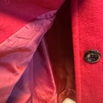 London Fog  Women's Vibrant Red Pea Coat Photo 6