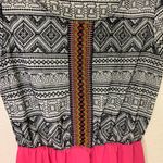 Collective Concepts Boho Pink Embroidered Dress Size S Photo 1