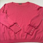 Joseph  Women's Vibrant Pink Crew Neck Sweater Photo 14