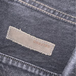 GRLFRND  fade black denim frayed cropped jacket Revolve fall designer jean casual Photo 5