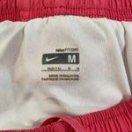 Nike FitDry Tempo Running Shorts Women’s Medium Red Yellow Trim Activewear Photo 2