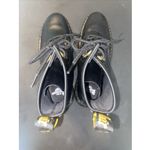 Dr. Martens Zavala Women’s Air Wair Black Leather Combat Boots Men 6/women 7 Photo 9