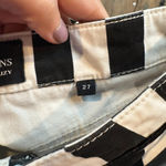 The Kooples  Black And White Striped Slim Fit Jeans Photo 5