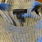 Banana Republic Petite Midi Ribbed Tank Sweater Dress in Gray Photo 4