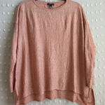 Eileen Fisher  Oversized Long Sleeve‎ Wool Blend Sweater S Blush Pink Photo 0