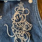 Disney  STORE Mickey Minnie Mouse Denim Blouse Top Photo 3