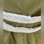 We Wore What  Chain High Rise Ribbed Green Leggings NWT Size M Photo 9