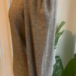 Madewell  Women's Puff Sleeve Pullover Sweater Gray Size XS Mock Neck Long Sleeve Photo 5