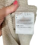 Lululemon Merino Wool-Blend Ribbed Turtleneck Sweater Heathered Natural Ivory Photo 8