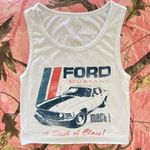 ford mustang cars crop top White Photo 0