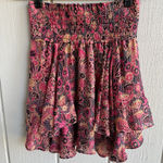 ALC Frank A.L.C. Vera Floral Ruffle Mini Skirt — Silk Blend Drop Waist (Size 6) Photo 5