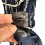 Lulus See Ya There Navy Blue Print Off The Shoulder Romper Photo 7