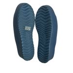 Baretraps Parvati Platform Slides Womens 10 Blue Slip On Open Toe Leaf Print Photo 7