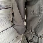 Black Rivet Green Military Utility Jacket Photo 3