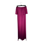 Lovers + Friends  Jumpsuit Women Medium Pink Strapless Nikki Flare Leg Party Photo 2