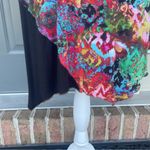 Parsley & Sage Artsy Patchwork Stripe Boho Jersey Dress Women’s Size Medium Black Photo 5