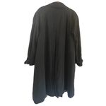 Burberry Vintage  Trench Coat Rain Car Coat Lined 14 XX-Long Black Zip out Liner Photo 2