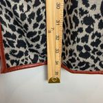 THML Cardigan Women's Medium Multi Leopard Print Open Front Long Cozy Sweater Photo 8