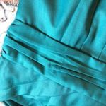 Forever 21 NEW NWT  Teal Green Gathered Cap Sleeve Mini Sheath Dress JUNIORS Med Photo 7