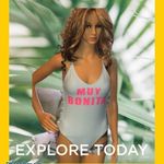 California Sun Bathing Suit Medium Women's NWT Blue Photo 4