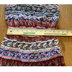 American Eagle Size Small romper Spaghetti Straps Colorful Boho Peasant Beach Photo 14