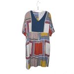 The VERMONT COUNTRY STORE Patchwork Print Rayon Popover Dress Size Medium Photo 4