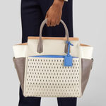 Reed krakoff atlantique perforated tote Tan Photo 0