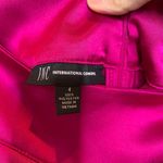 INC  Pink Satin Pants Bow Tie at Ankle Party Pants Sz 4 Photo 8