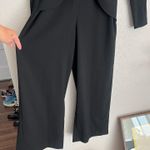 Self Portrait  black twist front quarter sleeve open back cropped jumpsuit NWT 4 Photo 13