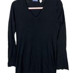 Acrobat silk black flare‎ sleeve sweater Size M Photo 0
