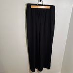 SheIn Elastic Waist Casual Wide Leg Pant Black XL Photo 3