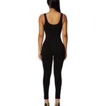 Naked Wardrobe The All Snatched Sleeveless Jumpsuit Black S Photo 2