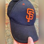Genuine Merchandise Never worn: Black and Orange SF Giants Baseball Cap Photo 4