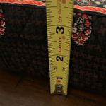 Vera Bradley  Black Red Miller Houndstooth Pattern Small Handbag Photo 4