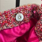 Sassy Beaded Mini Arm/Shoulder Bag🪩✨ Pink Photo 7