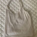White Halter Top Photo 0