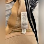 Athleta SUN DRESS RACERBACK LADIES SIZE Medium Black Gray White Striped Photo 6