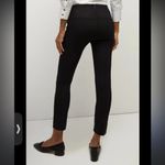 Veronica Beard Classic Black Cropped Trousers Back Zip Pant 6 Photo 2
