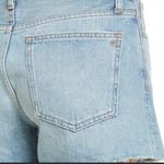 Madewell Relaxed Destroyed Raw Hem Denim Button Fly High Rise Shorts Size 30 NWT Photo 5