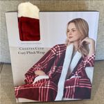 Charter Club Cozy Plush Wrap 50 x 70 Garnet Throw Photo 3
