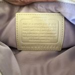 Coach  LEATHER CROSSBODY BAG Cream and White Photo 9