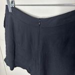 Altar'd State  Black Tiered Shorts Hidden Back Zipper Women's Size Medium Photo 5